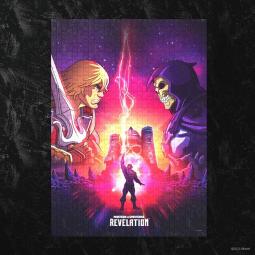 Puzzle amos del universo revelacion he - man & skeletor 1000 piezas - Imagen 1