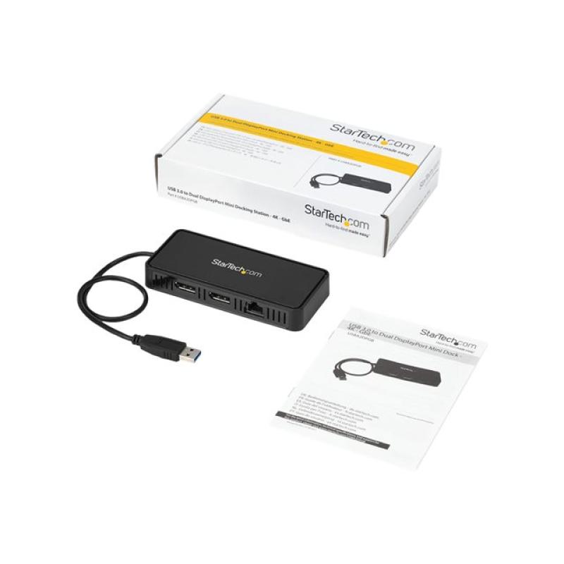 Docking station startech usb tipo a 3 en 1