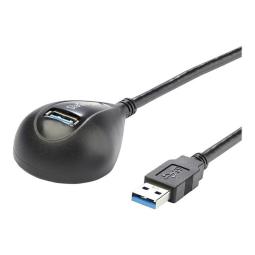 Cable usb tipo a startech 1.5m - macho - hembra - negro