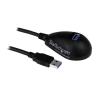 Cable usb tipo a startech 1.5m - macho - hembra - negro