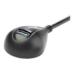 Cable usb tipo a startech 1.5m - macho - hembra - negro