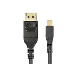 Cable mini dp a displayport startech 2m - macho - macho - negro