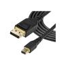 Cable mini dp a displayport startech 2m - macho - macho - negro