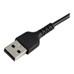 Cable usb tipo a a lightning startech 0.15m - macho - macho - negro