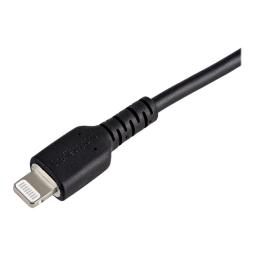 Cable usb tipo a a lightning startech 0.15m - macho - macho - negro