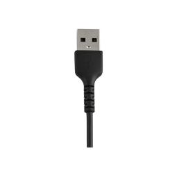 Cable usb tipo a a lightning startech 0.15m - macho - macho - negro