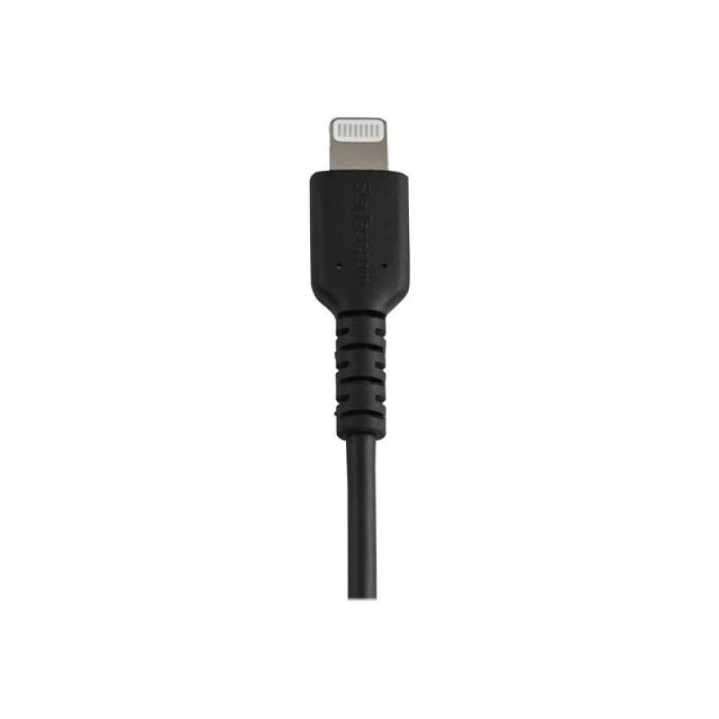Cable usb tipo a a lightning startech 0.15m - macho - macho - negro