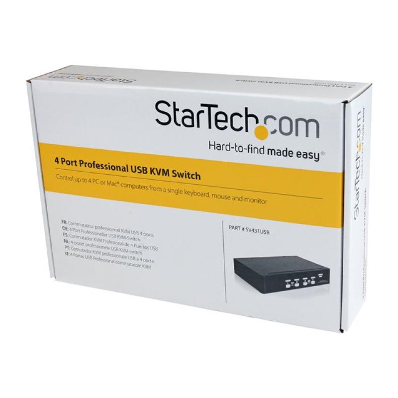 Switch kvm startech sv431usb 11 puertos