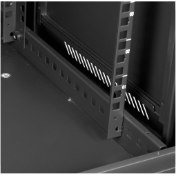 Armario rack de suelo 19 pulgadas phasak pro 42u negro 600x800 montado