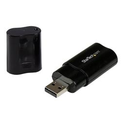 Tarjeta de sonido usb 2.0 startech icusbaudiob estereo