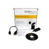 Tarjeta de sonido usb 2.0 startech icusbaudiob estereo
