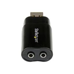 Tarjeta de sonido usb 2.0 startech icusbaudiob estereo