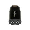 Tarjeta de sonido usb 2.0 startech icusbaudiob estereo