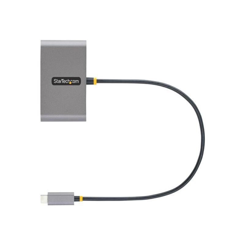 Hub startech usb tipo c 4 en 1