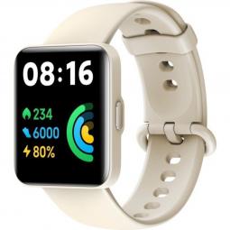 Reloj xiaomi smartwatch redmi watch 2 lite -  notificaciones -  frecuencia cardiaca -  gps -  beige - Imagen 1