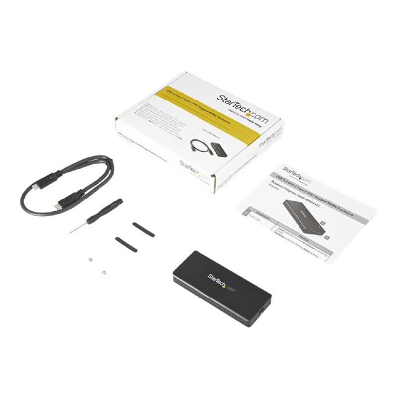 Carcasa startech para ssd m2 usb tipo c
