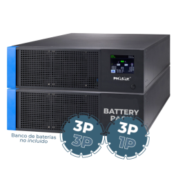 Sai ups phasak 20000va rack titan online doble conversion ph 9382 20kva