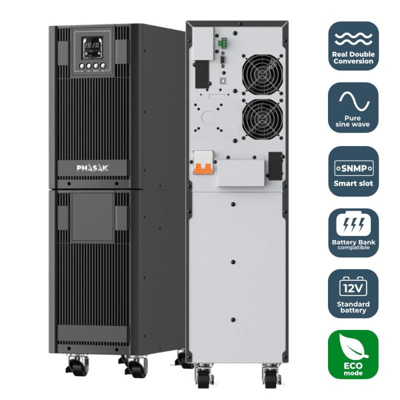 Sai ups phasak 6000va pro basis online ph 8060 6kva