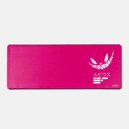 Alfombrilla gaming drift edicion especial el rubius rosa xl 900 x 350 x 3 mm