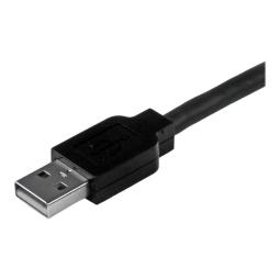 Cable usb tipo b a usb tipo a startech 15m - macho - macho - negro