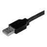 Cable usb tipo b a usb tipo a startech 15m - macho - macho - negro