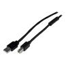 Cable usb tipo b a usb tipo a startech 20m - macho - macho - negro