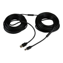 Cable usb tipo b a usb tipo a startech 20m - macho - macho - negro