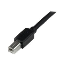 Cable usb tipo b a usb tipo a startech 20m - macho - macho - negro
