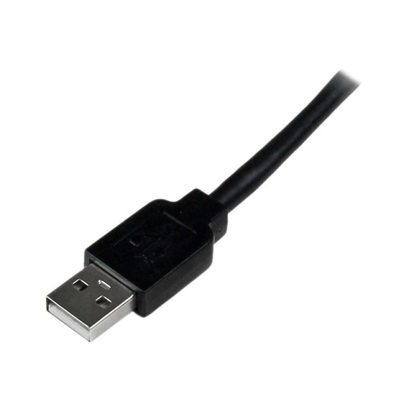 Cable usb tipo b a usb tipo a startech 20m - macho - macho - negro