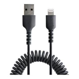 Cable lightning a usb tipo a startech 0.5m - macho - macho - negro