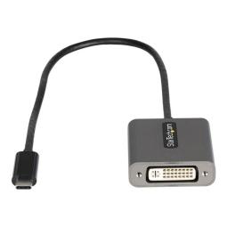 Adaptador usb tipo c a dvi - i startech 0.38m - macho - hembra - negro