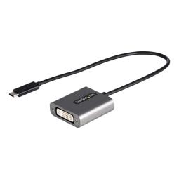 Adaptador usb tipo c a dvi - i startech 0.38m - macho - hembra - negro