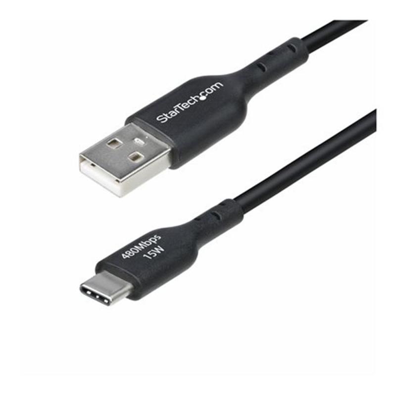 Cable usb tipo a a usb tipo c startech 1m - macho - macho - negro