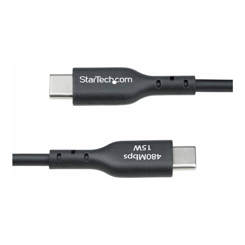 Cable usb tipo a a usb tipo c startech 1m - macho - macho - negro