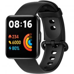 Reloj xiaomi smartwatch redmi watch 2 lite -  notificaciones -  frecuencia cardiaca -  gps -  negro - Imagen 1