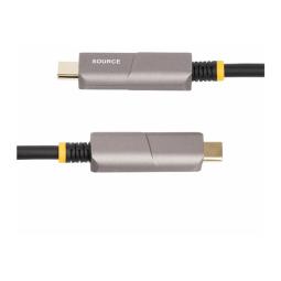Cable usb tipo c a hdmi - usb tipo a startech 9.15m - macho - macho - negro