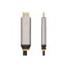 Cable usb tipo c a hdmi - usb tipo a startech 9.15m - macho - macho - negro