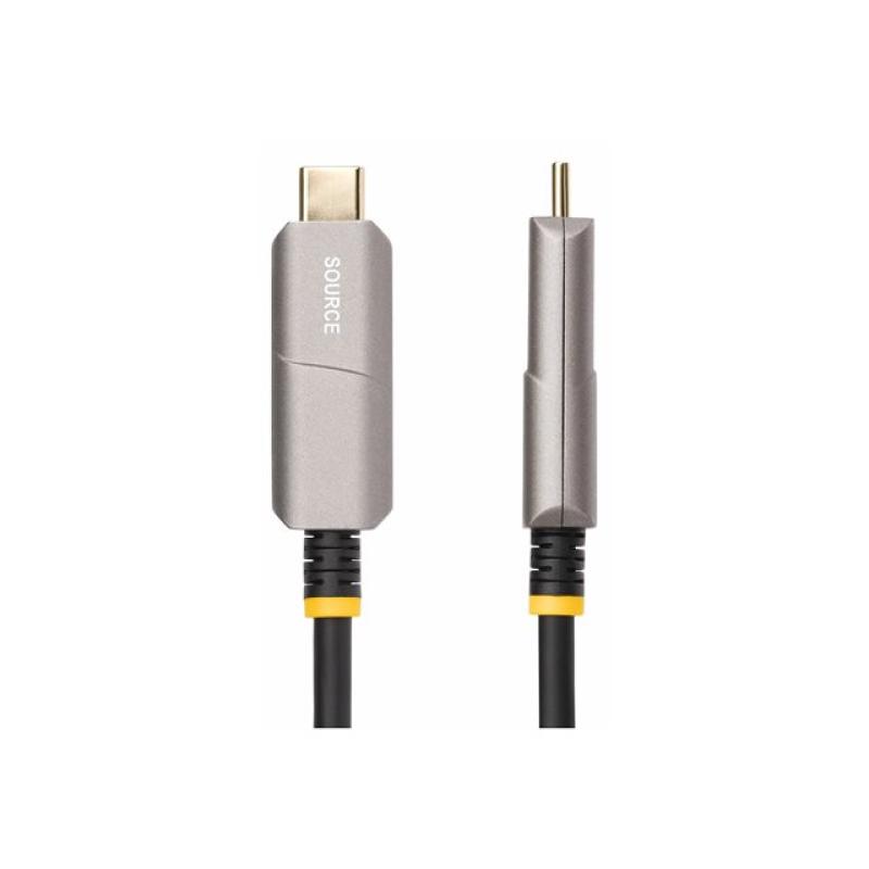 Cable usb tipo c a hdmi - usb tipo a startech 9.15m - macho - macho - negro