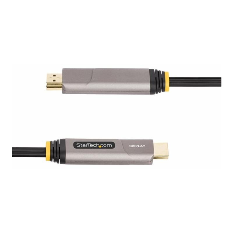 Cable usb tipo c a hdmi - usb tipo a startech 9.15m - macho - macho - negro