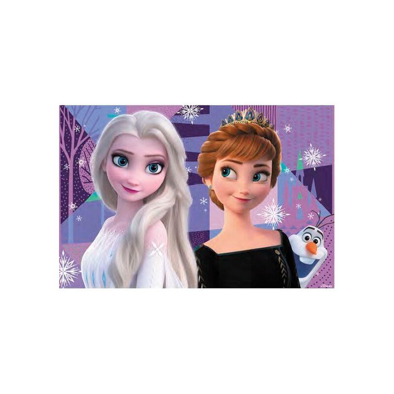 Puzzle lenticular prime 3d disney frozen elsa anna y olaf 200 piezas - Imagen 1