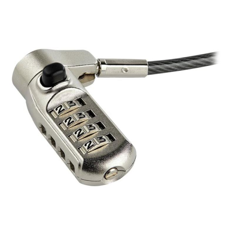 Cable seguridad startech combinacion para portatil 2m
