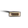 Splitter dvi - d startech 0.3m - macho - hembra - negro