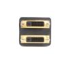 Splitter dvi - d startech 0.3m - macho - hembra - negro