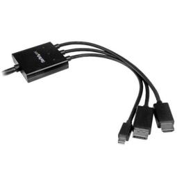 Cable conversor hdmi - displayport - mini dp startech 2m