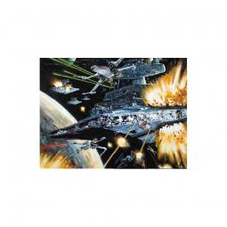 Puzle lenticular prime 3d star wars destructor estelar 500 piezas - Imagen 1