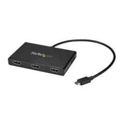 Hub splitter hdmi startech usb tipo c 3 en 1