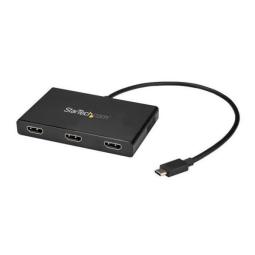 Hub splitter hdmi startech usb tipo c 3 en 1