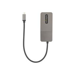 Hub splitter hdmi startech usb tipo c 3 en 1