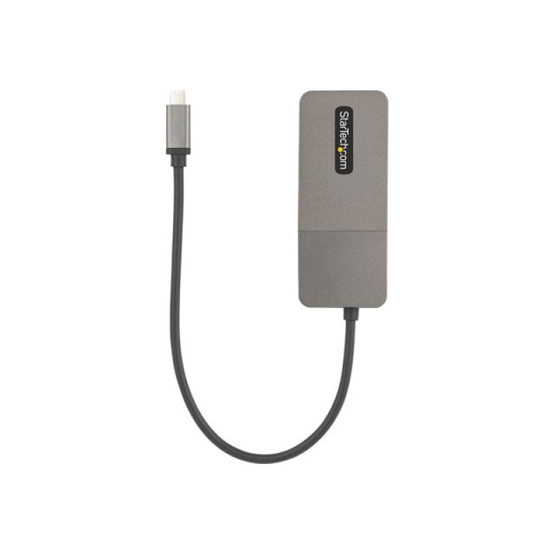 Hub splitter hdmi startech usb tipo c 3 en 1