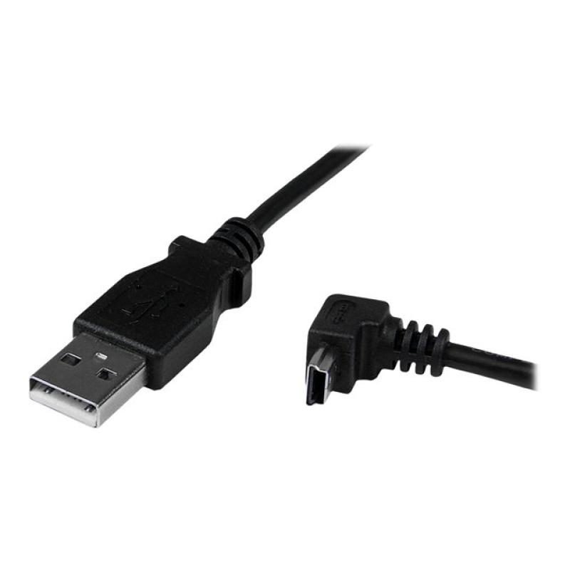 Cable usb tipo a a mini usb tipo b startech 2m - macho - macho - negro